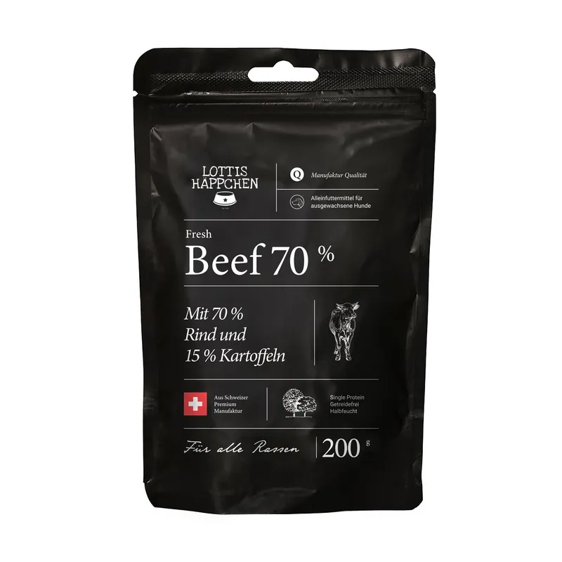 Kracherpreis LOTTIS HÄPPCHEN Fresh Beef 200 g
